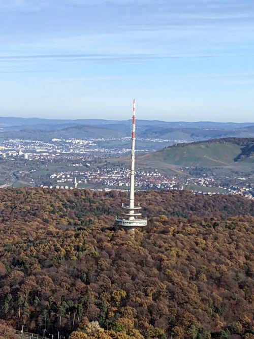 Stuttgart TV-toren in Stuttgart — Uitzichtpunt