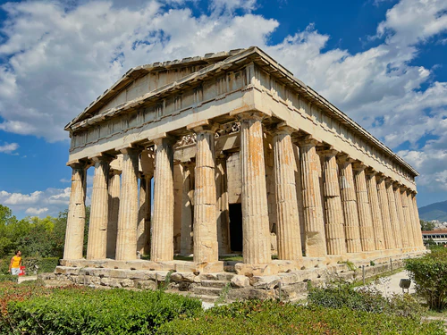 Tempel van Hefestus in Athene — Historische plek