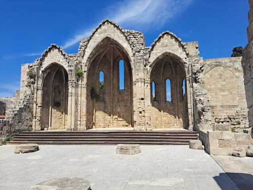 Middeleeuwse Stad van Rhodes in Rhodos — Historische plek
