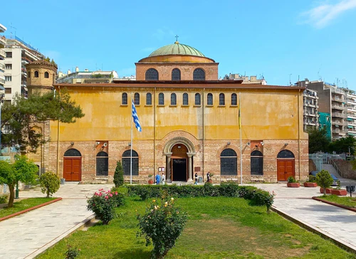 Heilige Kathedrale Kerk van Hagia Sophia in Thessaloniki — Religieuze plek