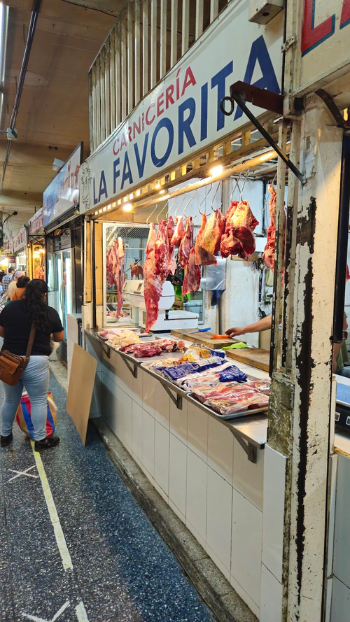 Mercado Central in Guatemala-Stad — Markt