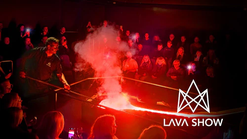 Lava show in Reykjavík