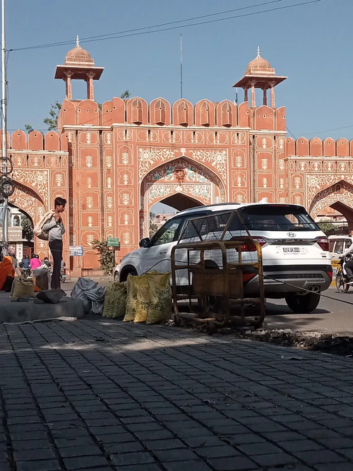 Ajmeri Gate in Jaipur — Historische plek