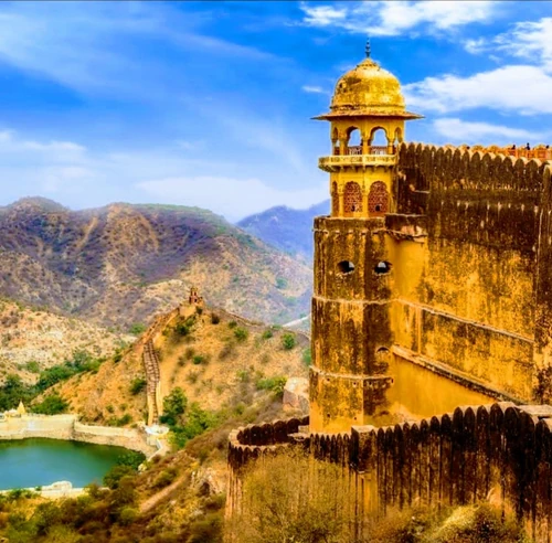 Jaigarh Fort in Jaipur — Historische plek