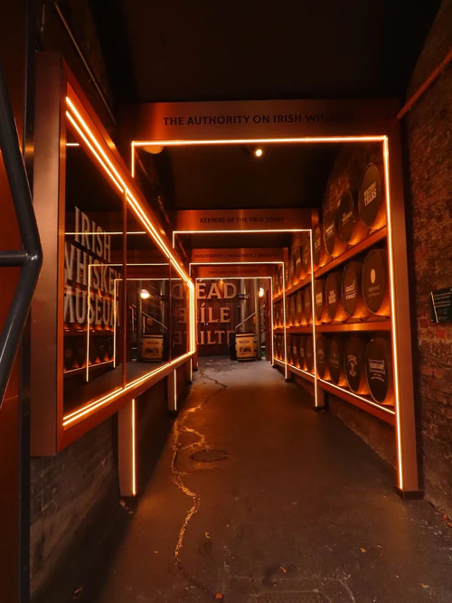 Irish Whiskey Museum in Dublin — Muzej