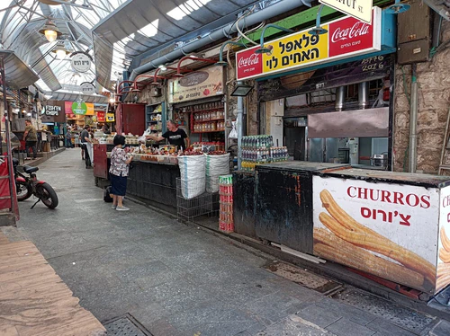 Mahaneh Yehudah tirgus in Jeruzāleme — Tirgus