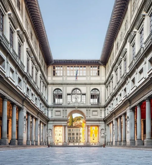 Uffizi Galleries in ফ্লোরেন্স — মিউজিয়াম