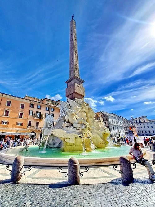 Fontana dei Quattro Fiumi — Znamenitost, rated 4.8/5