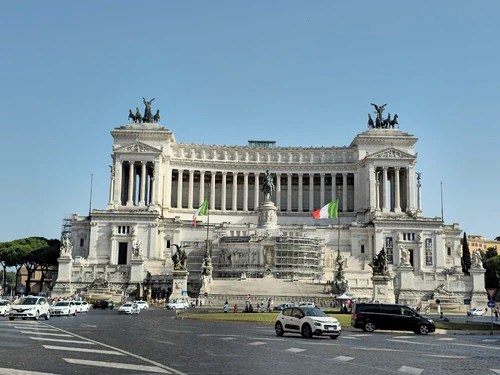 Monument voor Victor Emanuel II in Rome — Historische plek