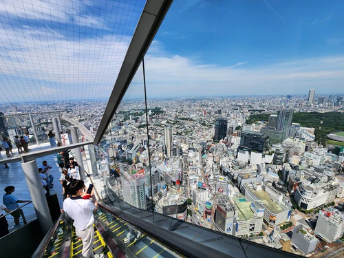 Shibuya Sky in Tokyo — Uitzichtpunt