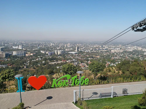 Kok-Tobe kalns in Almatija