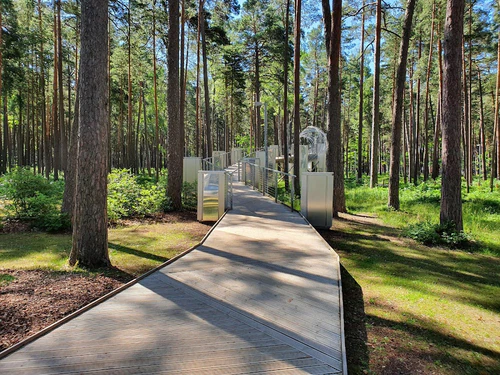 Dzintari šumski park in Jūrmala — Park