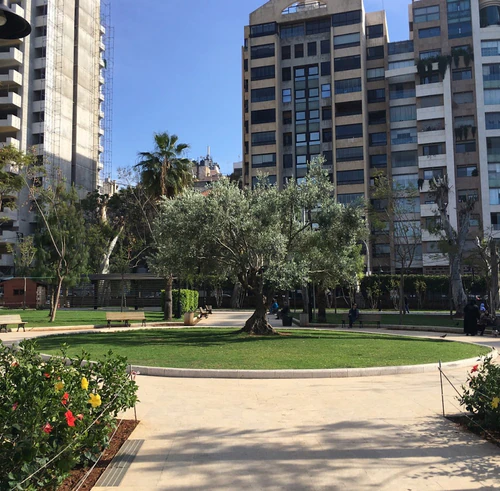 Parque Sanayeh in Beirute — Parque