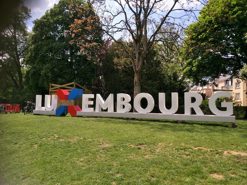 Parc municipal de Luxembourg in Luxembourg — Park