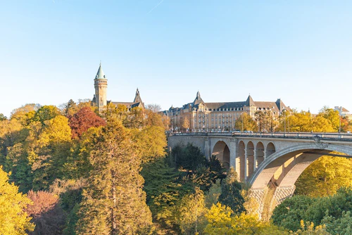 Pont Adolphe in Luxembourg — Znamenitost
