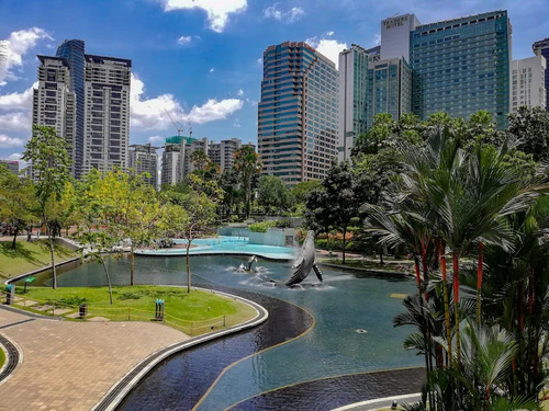 KLCC Park in Kuala Lumpur — Park