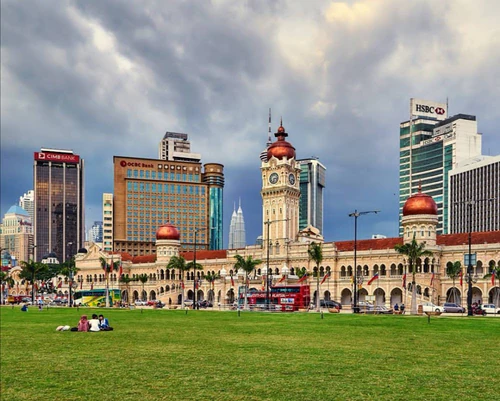 Merdeka Square in Kuala Lumpur — Market