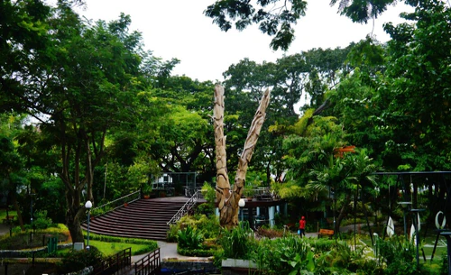 Sultan Park in Malé — Πάρκο