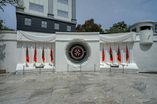 Victory Monument in Malé — Πάρκο
