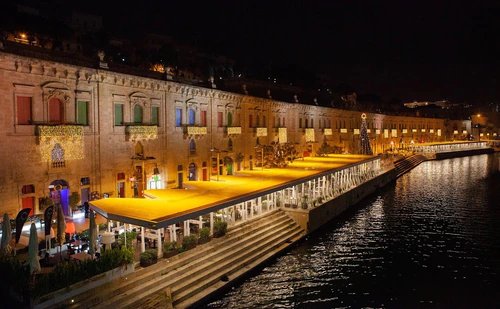 Valletska šetnica uz more in Valletta — Znamenitost