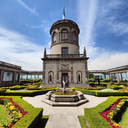 Chapultepec Kasteel in Mexico City — Castle