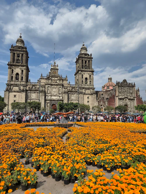 Constitution Plaza in Mexico City — Markt