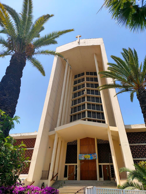 Church of Notre Dame of Lourdes in Casablanca — গির্জা