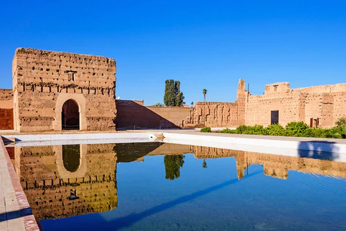 El Badi-paleis in Marrakesh — Historische plek