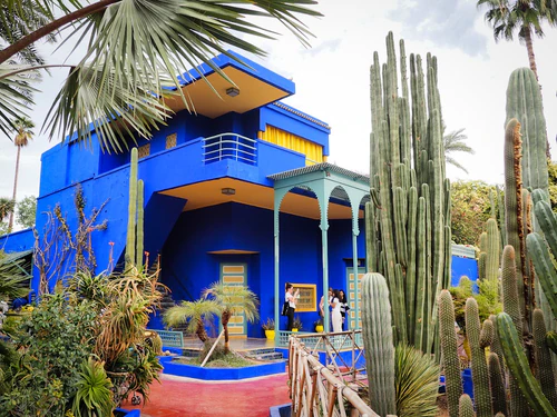 Jardin Majorelle in Marrakesh — Tuin
