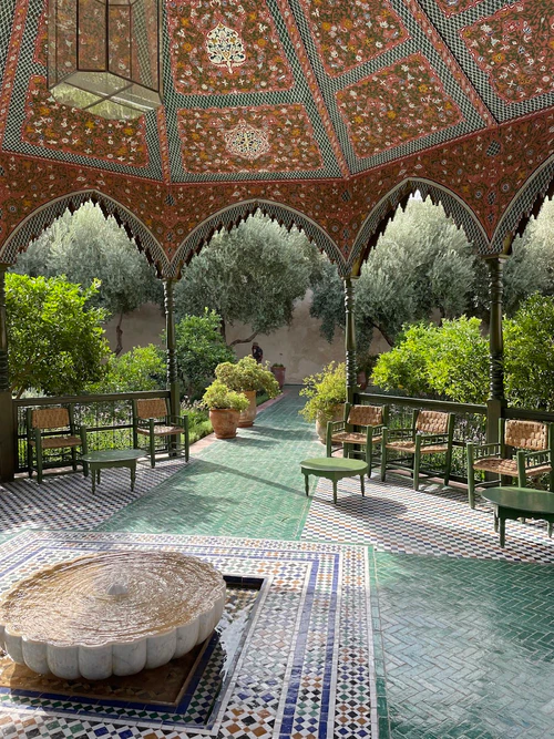 Le Jardin Secret in Marrakesh — Tuin
