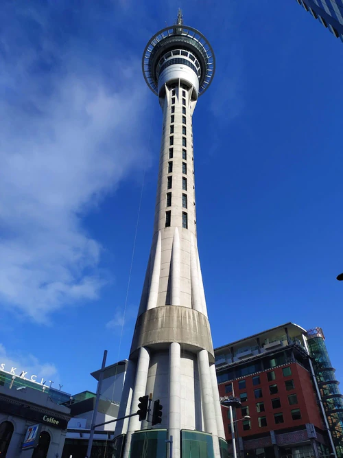 Sky Tower in Auckland — Historische plek