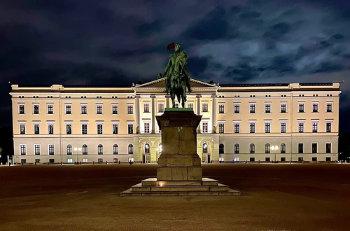 Slottsplassen in Oslo