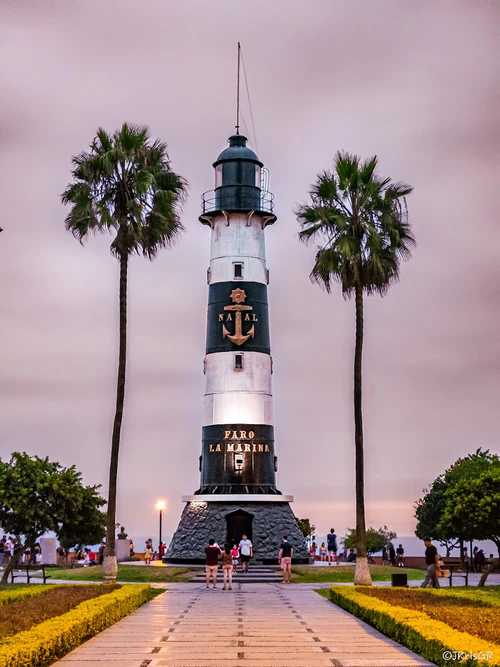 Navy Lighthouse in Lima — Uitzichtpunt