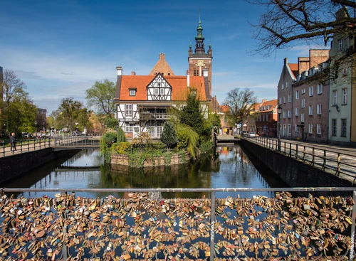 Pont du Pain - « Pont de l'Amour » in Gdańsk