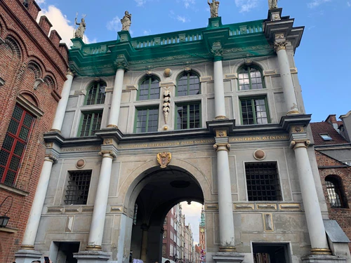 Porte d'Or in Gdańsk — Site historique