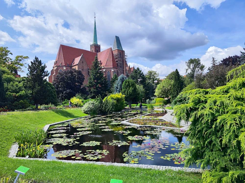 Botanički vrt Sveučilišta u Wrocławu in Vroclav — Vrt