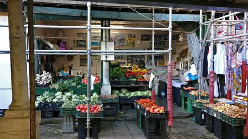 Bolhão Market in Porto — বাজার