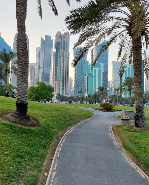 Park Al Dafna in Dohaj — Park