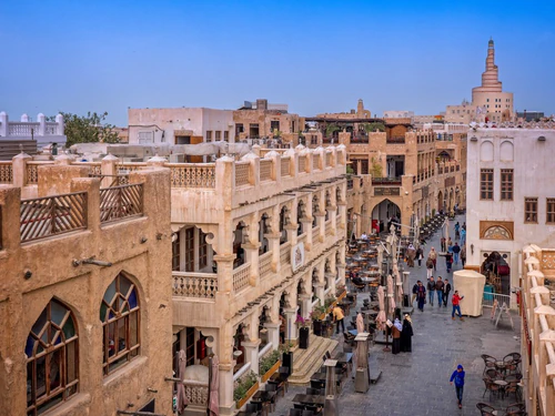 Souq Waqif in Dohaj — Trg