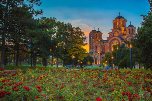 Tashmajdan in Beograd — Park