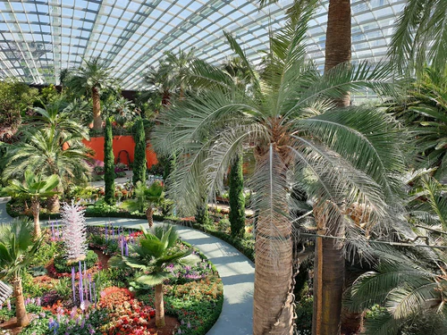 Flower Dome in Singapura — Jardim