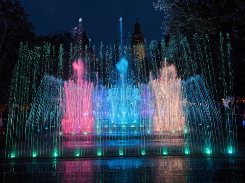 Pjevajuća fontana in Košice — Znamenitost