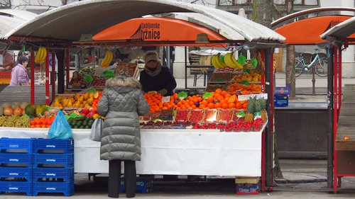 Central Market in Ljubljana — Tržnica