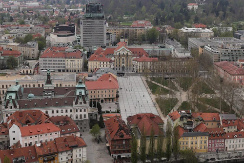Congress Square in Ljubljana — Park