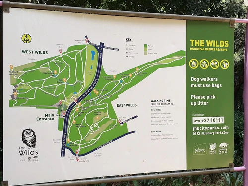 The Wilds Nature Reserve in Johannesburg — Park
