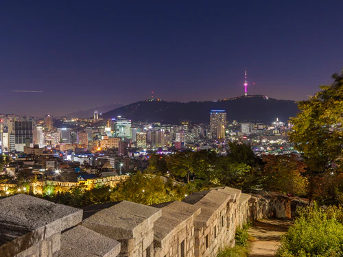 Naksan Park in Seoul — Park