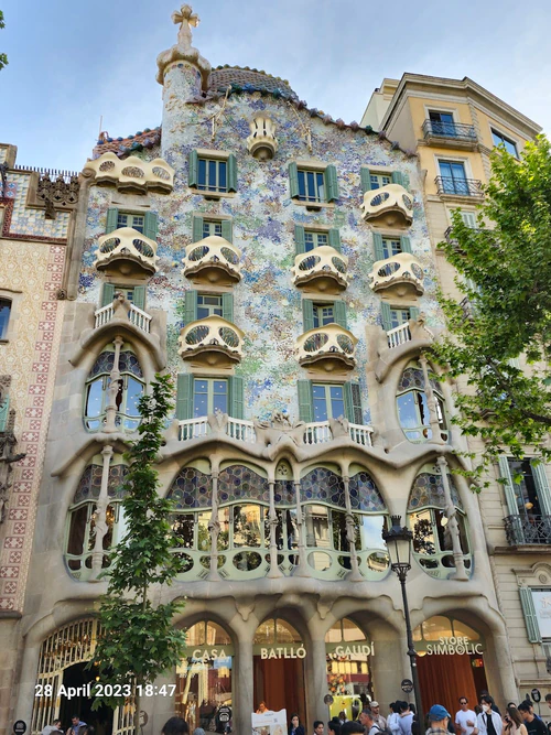 Casa Batlló in Barcelona — Historische plek