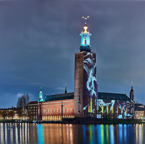 Stockholmska gradska vijećnica in Stockholm — Povijesno mjesto