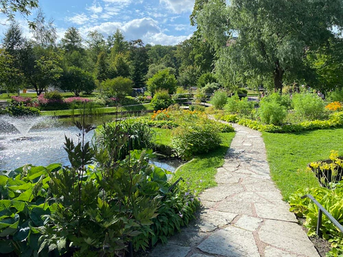 Stadsträdgården in Uppsala — Park