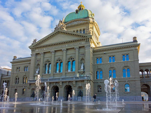 Parliament Building in Bern — Landmark